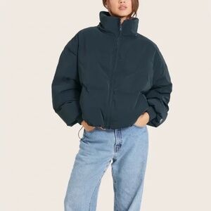 SET Active | Oversized Puffer Jacket | M | Oxford Blue